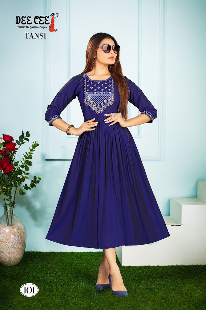 Tansi By Deecee Silk Designer Kurtis Wholesale Clothing Suppliers In India
